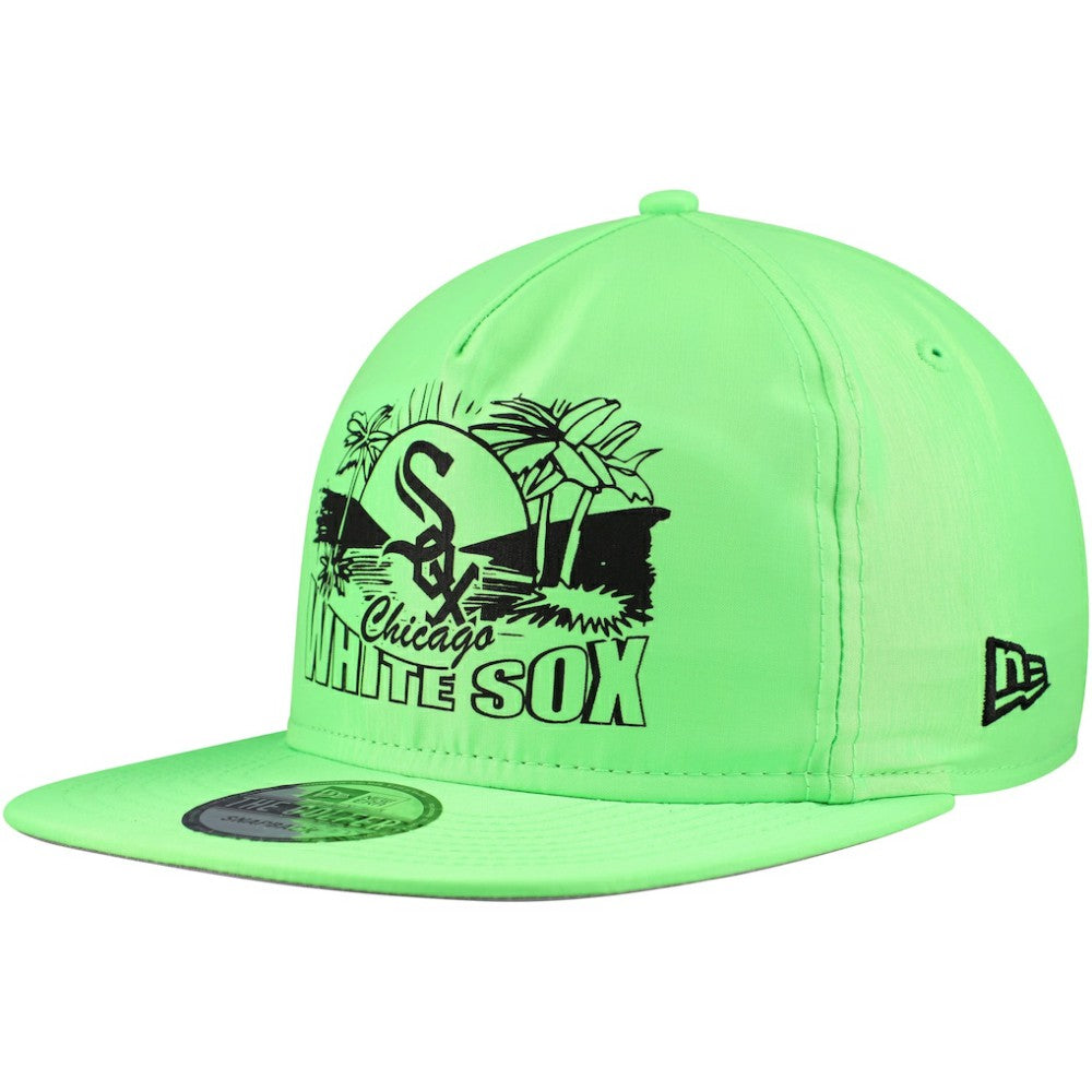 Chicago White Sox Neon Golfer Snapback Hat - Green | New Era