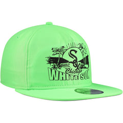 Chicago White Sox Neon Golfer Snapback Hat - Green | New Era