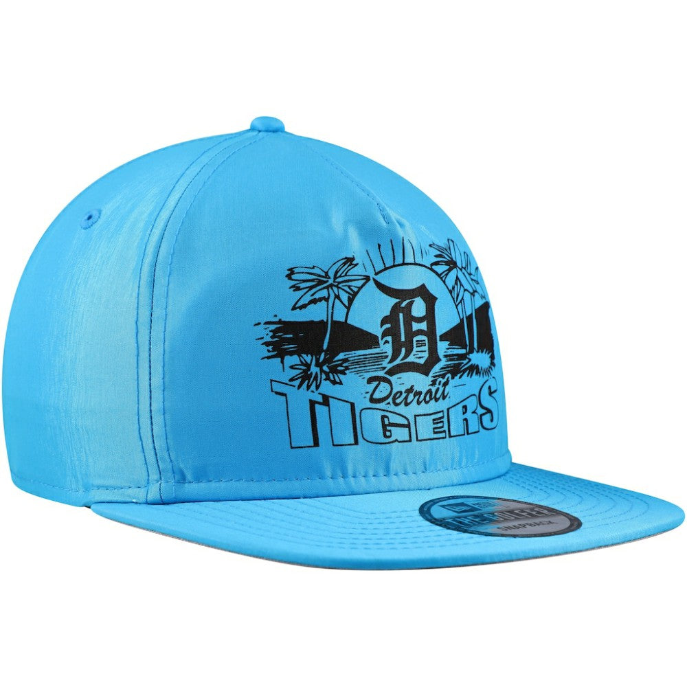 Detroit Tigers Neon Golfer Snapback Hat - Blue | New Era