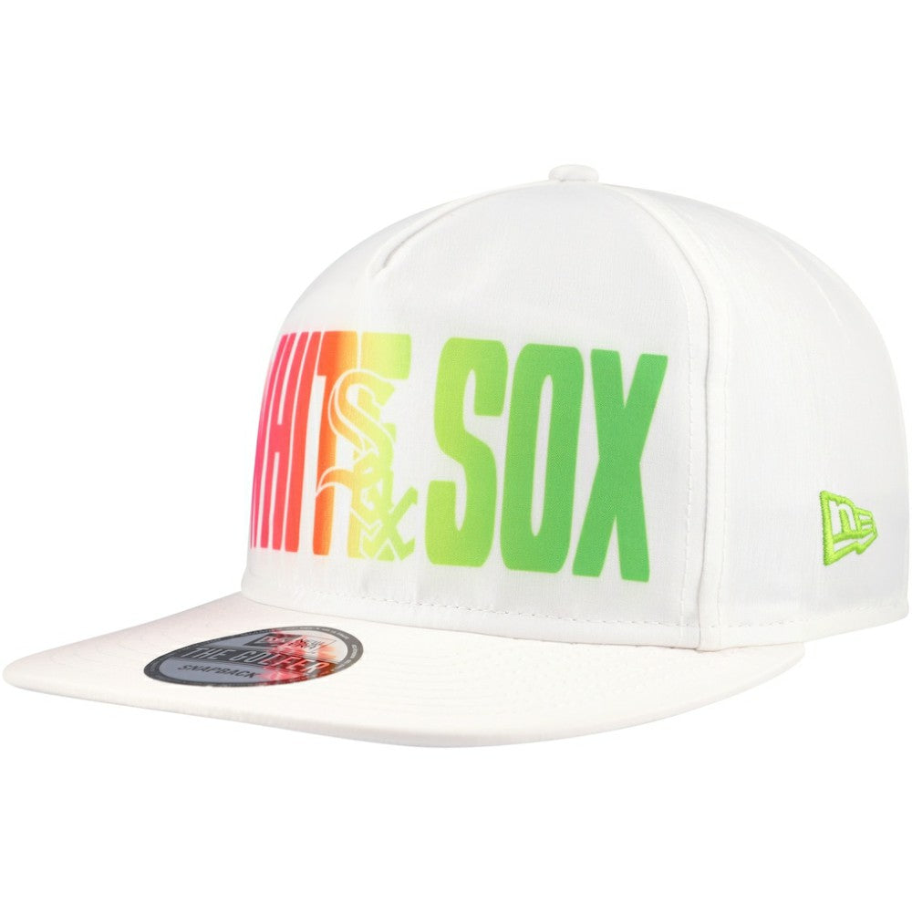 Chicago White Sox Spring Spectrum Golfer Snapback Hat - White | New Era