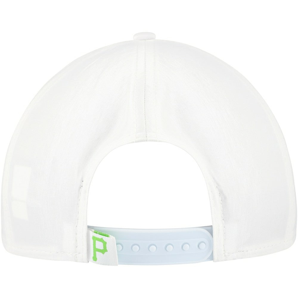 Pittsburgh Pirates Spring Spectrum Golfer Snapback Hat - White | New Era