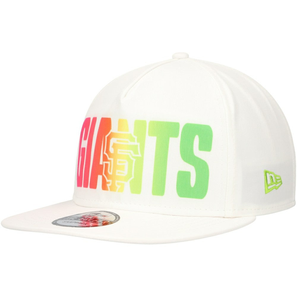 San Francisco Giants Spring Spectrum Golfer Snapback Hat - White | New Era