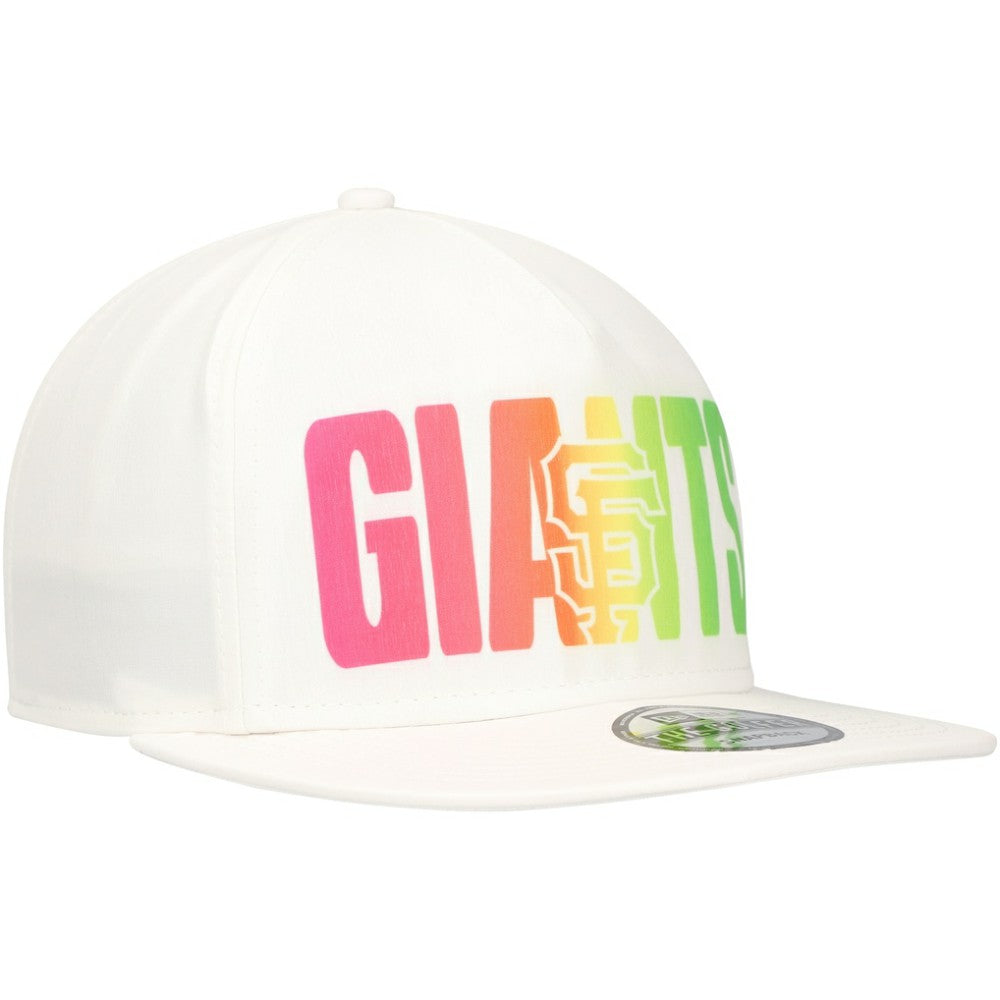 San Francisco Giants Spring Spectrum Golfer Snapback Hat - White | New Era