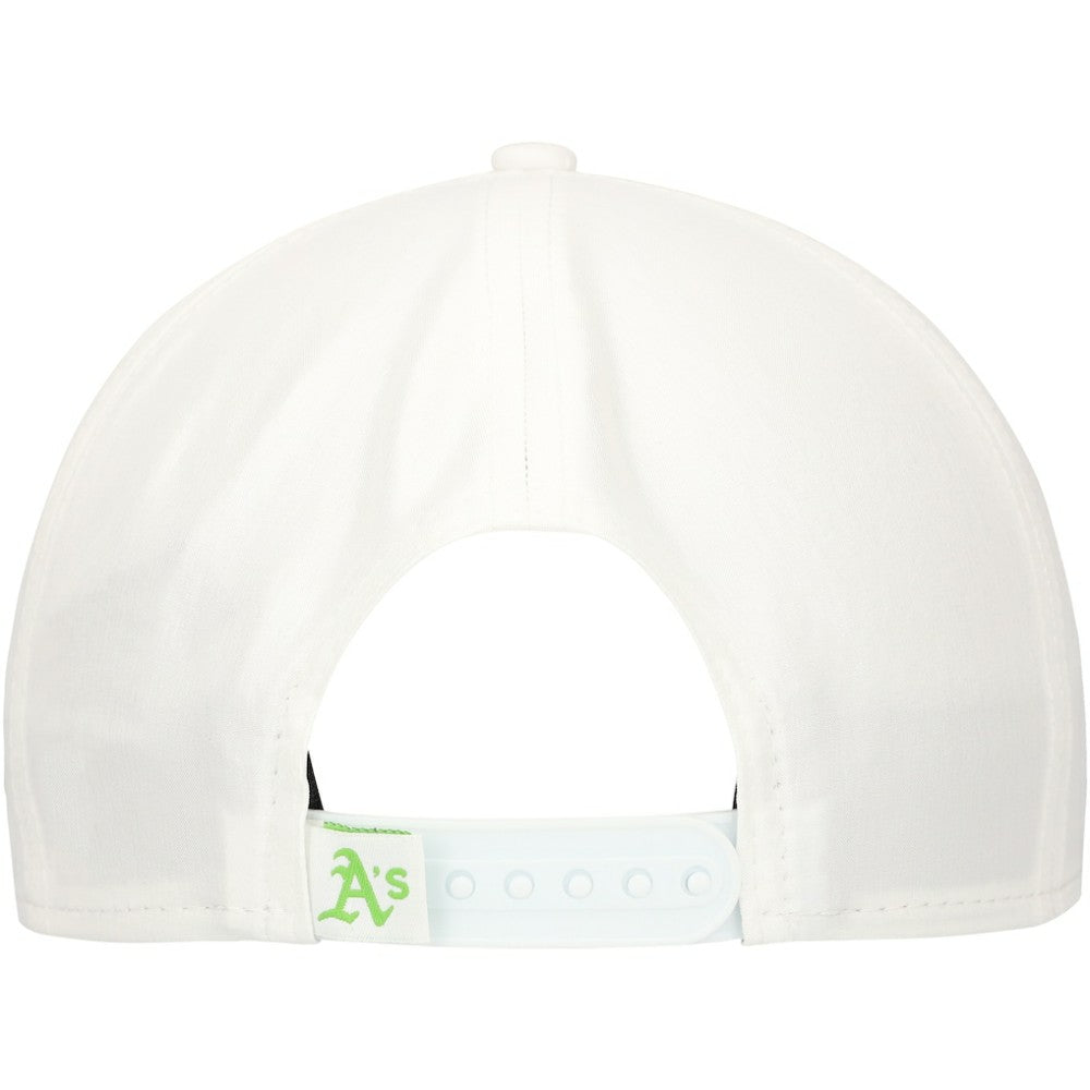 Athletics Spring Spectrum Golfer Snapback Hat - White | New Era