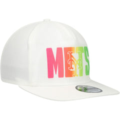 New York Mets Spring Spectrum Golfer Snapback Hat - White | New Era