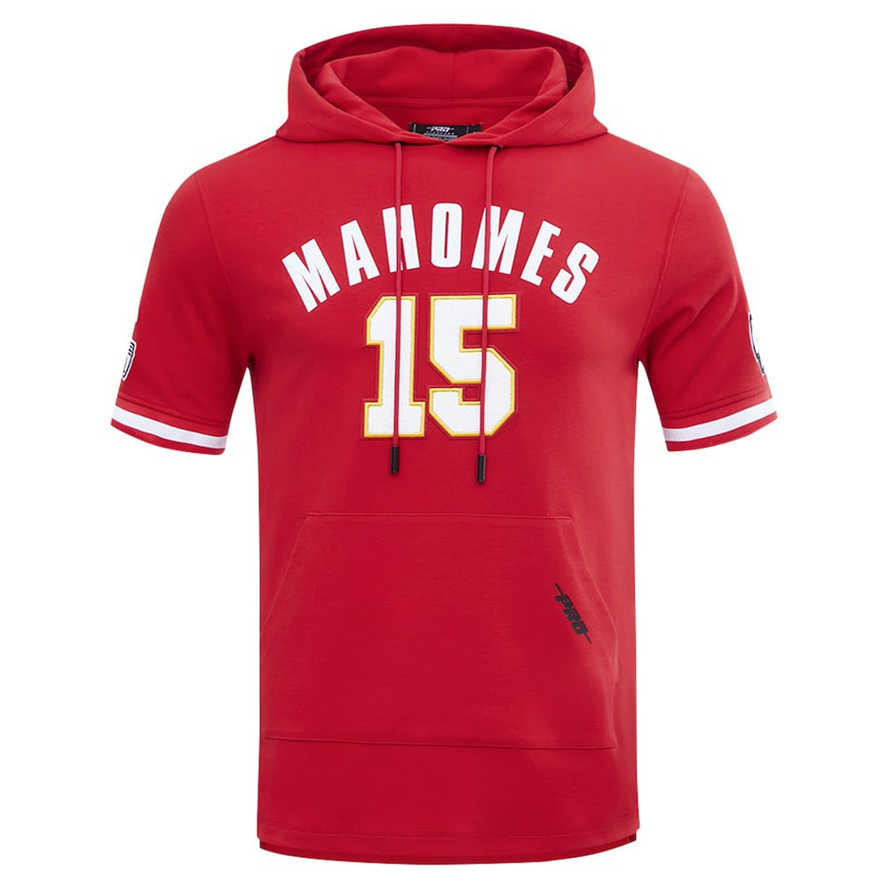 Patrick Mahomes Kansas City Chiefs Pro Standard Player Name & Number Hoodie T-Shirt - Red sale