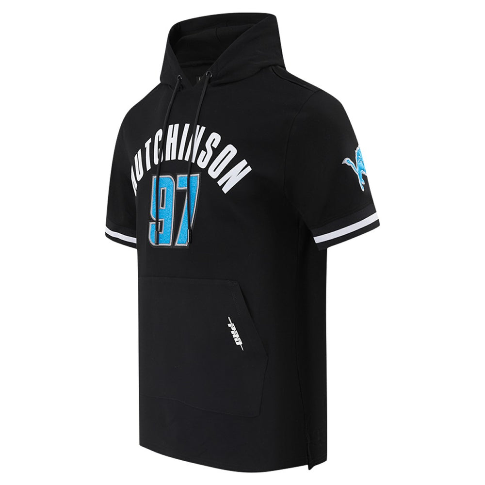 Aidan Hutchinson Detroit Lions Pro Standard Player Name & Number Hoodie T-Shirt - Black sale