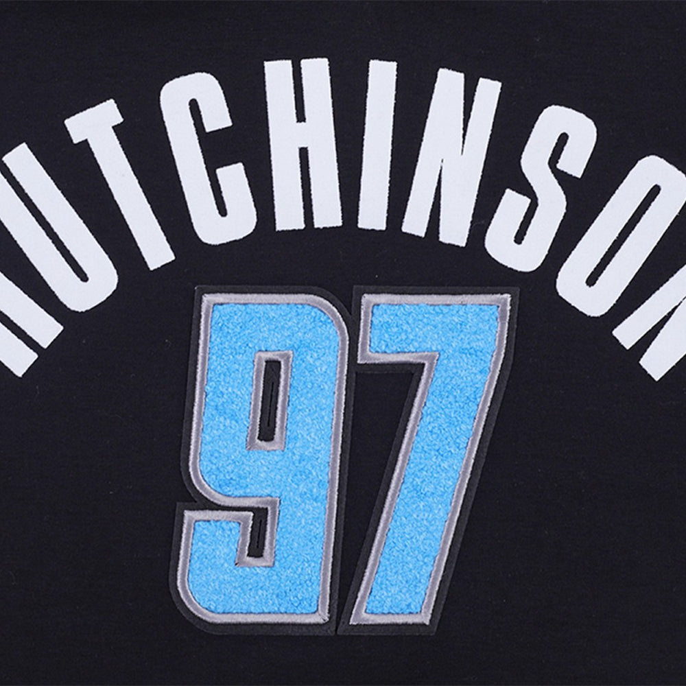 Aidan Hutchinson Detroit Lions Pro Standard Player Name & Number Hoodie T-Shirt - Black sale