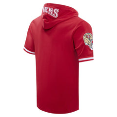 Christian McCaffrey San Francisco 49ers Pro Standard Player Name & Number Hoodie T-Shirt - Scarlet online