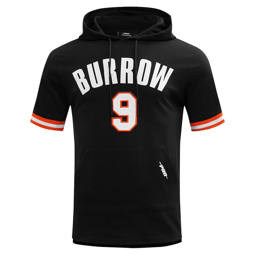 Joe Burrow Cincinnati Bengals Pro Standard Player Name & Number Hoodie T-Shirt - Black for sale