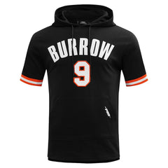 Joe Burrow Cincinnati Bengals Pro Standard Player Name & Number Hoodie T-Shirt - Black for sale
