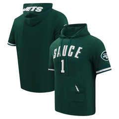 Ahmad Sauce Gardner New York Jets Pro Standard Player Name & Number Hoodie T-Shirt - Green discount