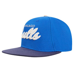 Chicago Bulls Pro Standard Legacy Snapback Hat - Blue/Navy for sale