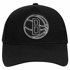 Brooklyn Nets Pro Standard Paint the City Pinch Front Snapback Hat - Black outlet