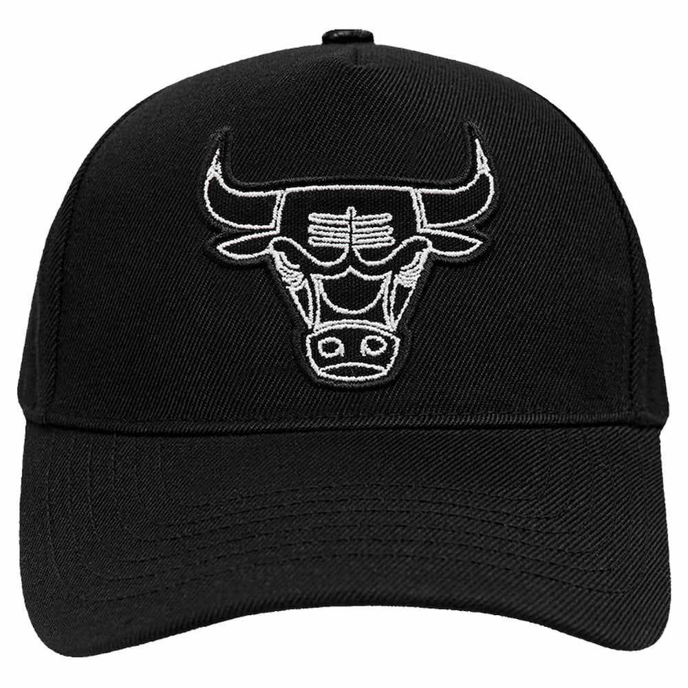 Chicago Bulls Pro Standard Paint the City Pinch Front Snapback Hat - Black cheap
