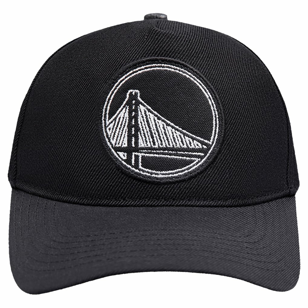 Golden State Warriors Pro Standard Paint the City Pinch Front Snapback Hat sale - Black on sale
