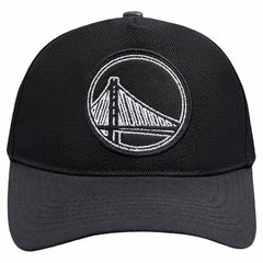 Golden State Warriors Pro Standard Paint the City Pinch Front Snapback Hat sale - Black on sale