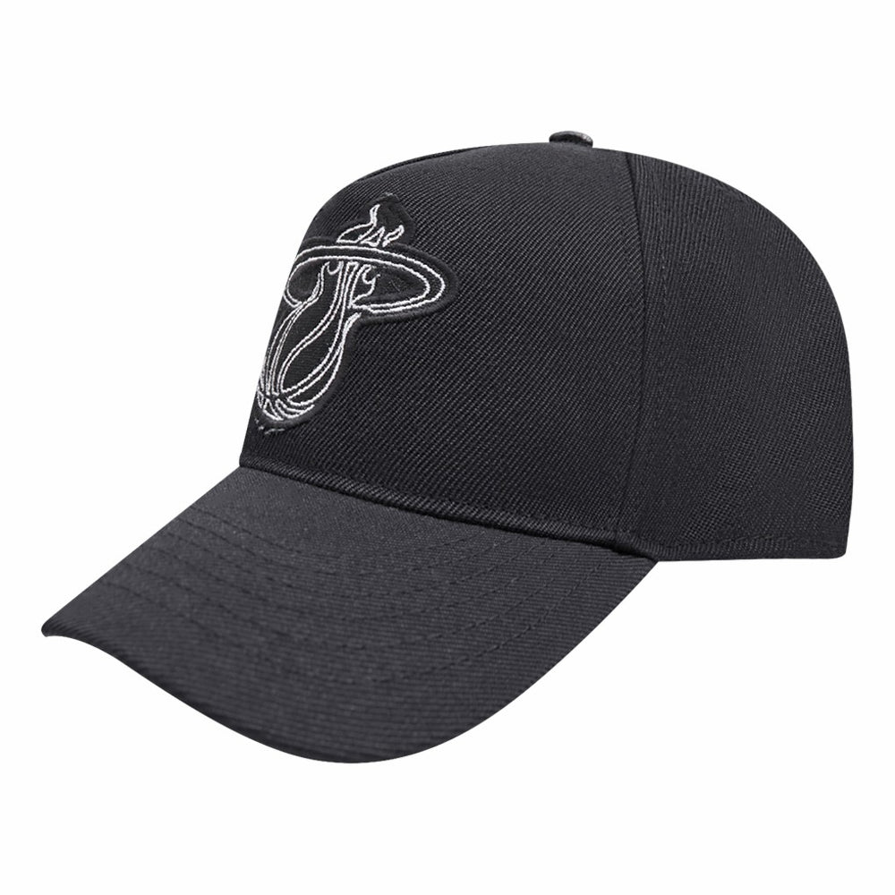 Miami Heat Pro Standard Paint the City Pinch Front Snapback Hat - Black online