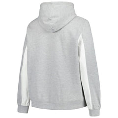 Profile San Diego Padres Women's Plus Size Pullover Hoodie - Heather Gray