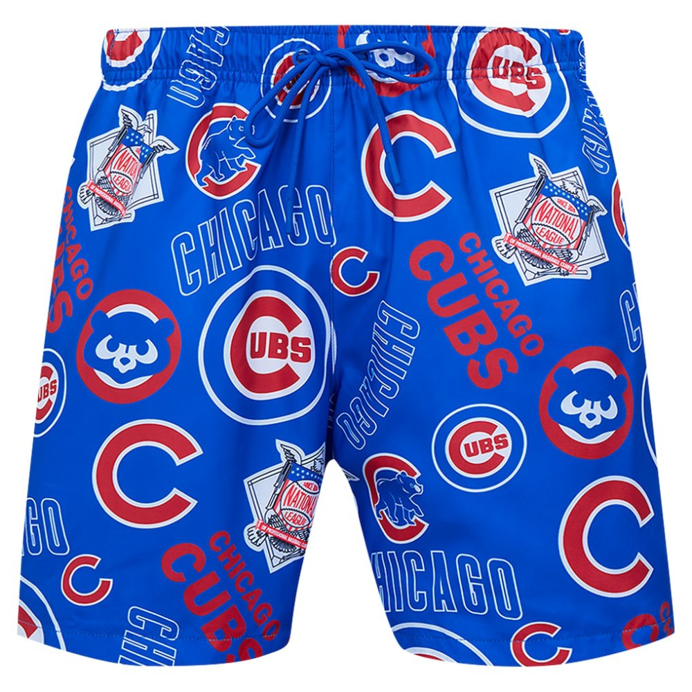 Chicago Cubs Pro Standard Toss Logo Woven Shorts - Royal