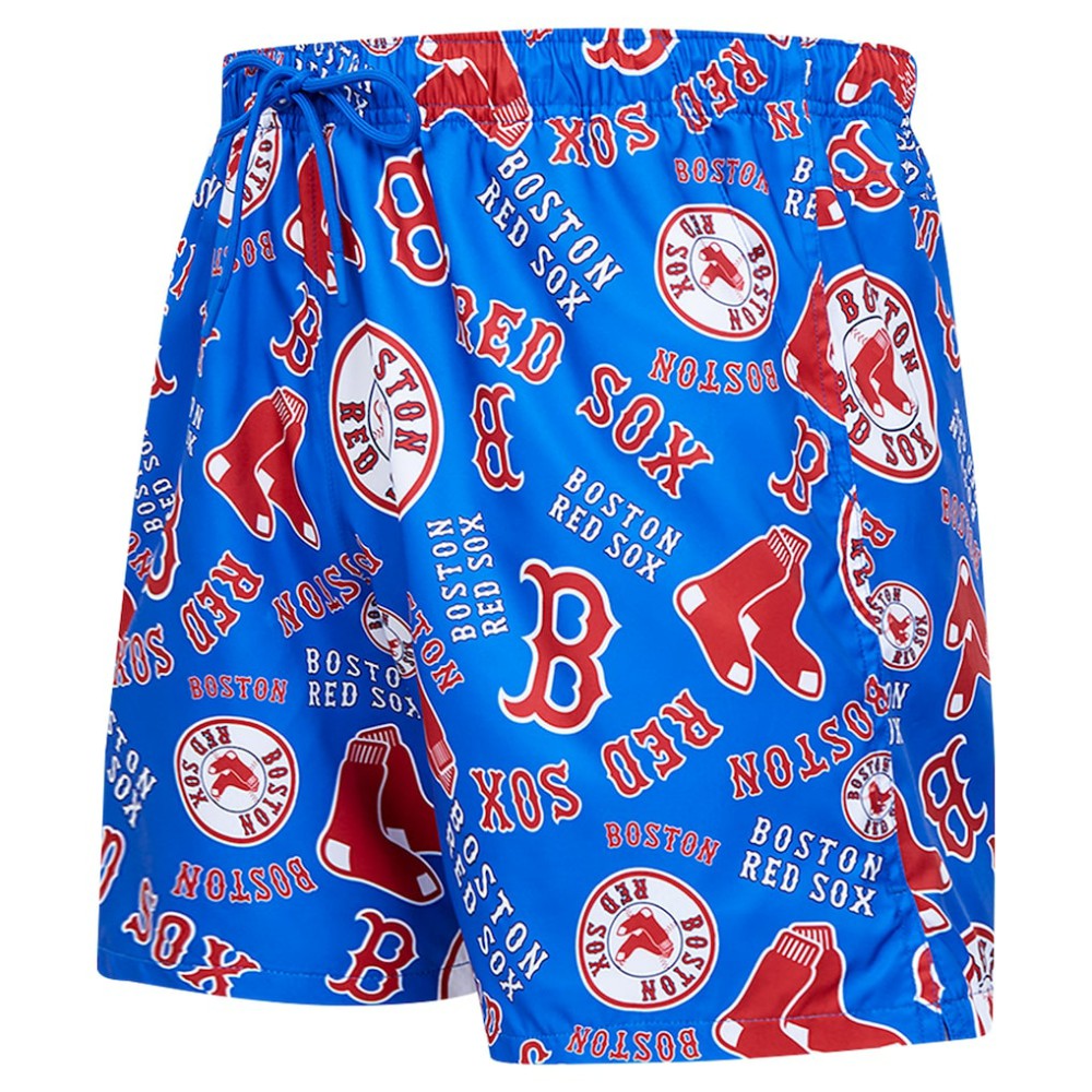 Boston Red Sox Pro Standard Toss Logo Woven Shorts - Navy