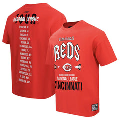 Cincinnati Reds Pro Standard Oversized City Tour T-Shirt - Red