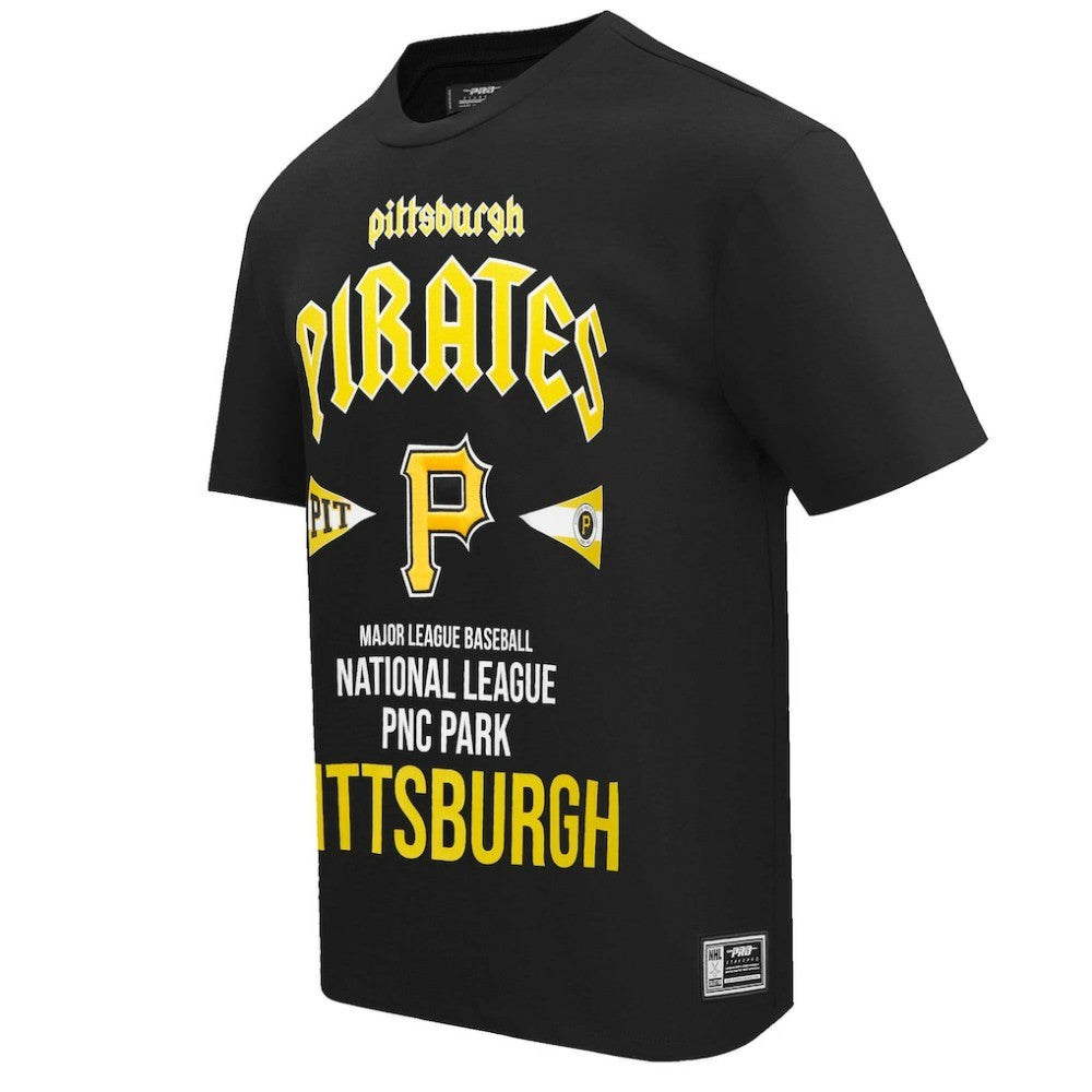 Pittsburgh Pirates Pro Standard Oversized City Tour T-Shirt - Black