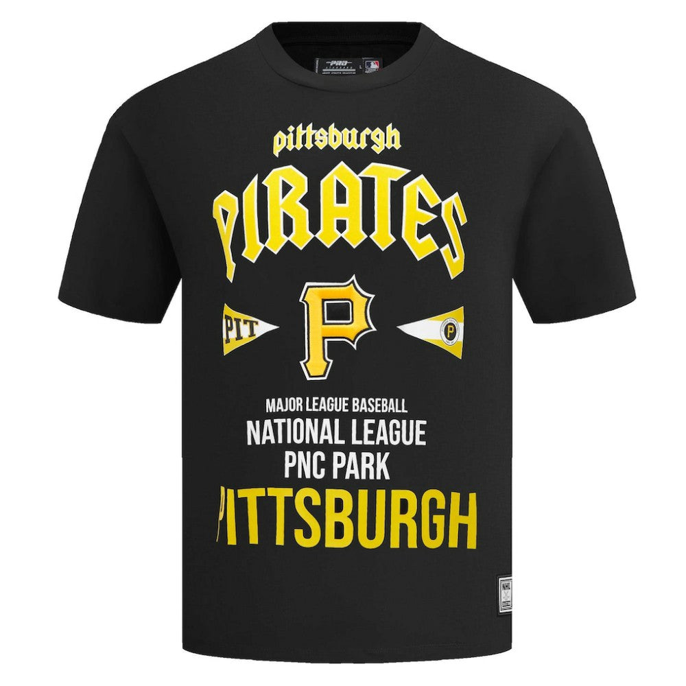 Pittsburgh Pirates Pro Standard Oversized City Tour T-Shirt - Black