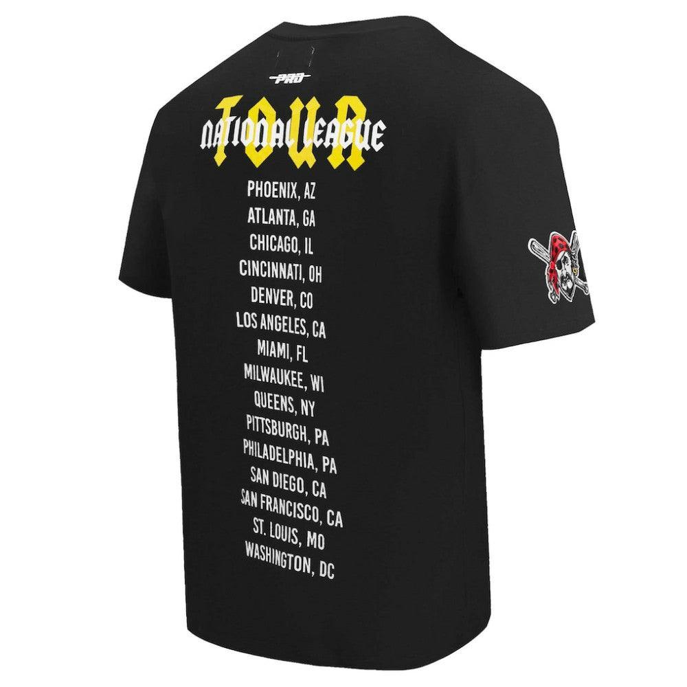 Pittsburgh Pirates Pro Standard Oversized City Tour T-Shirt - Black