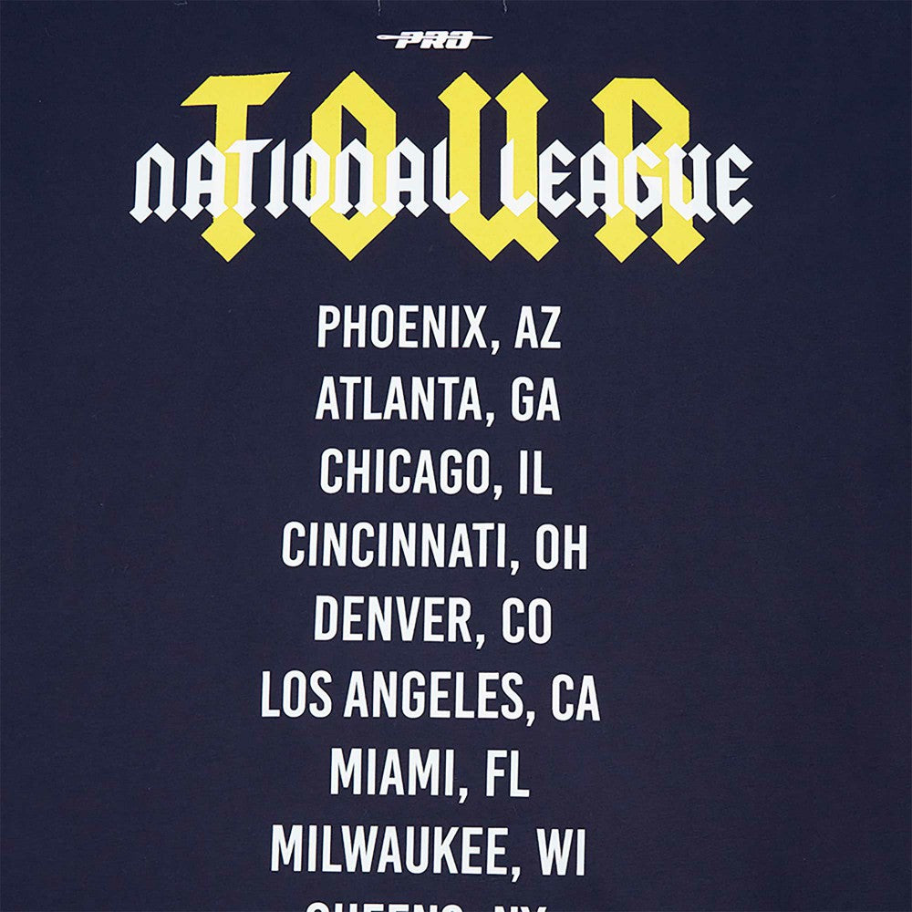 Milwaukee Brewers Pro Standard Oversized City Tour T-Shirt - Navy