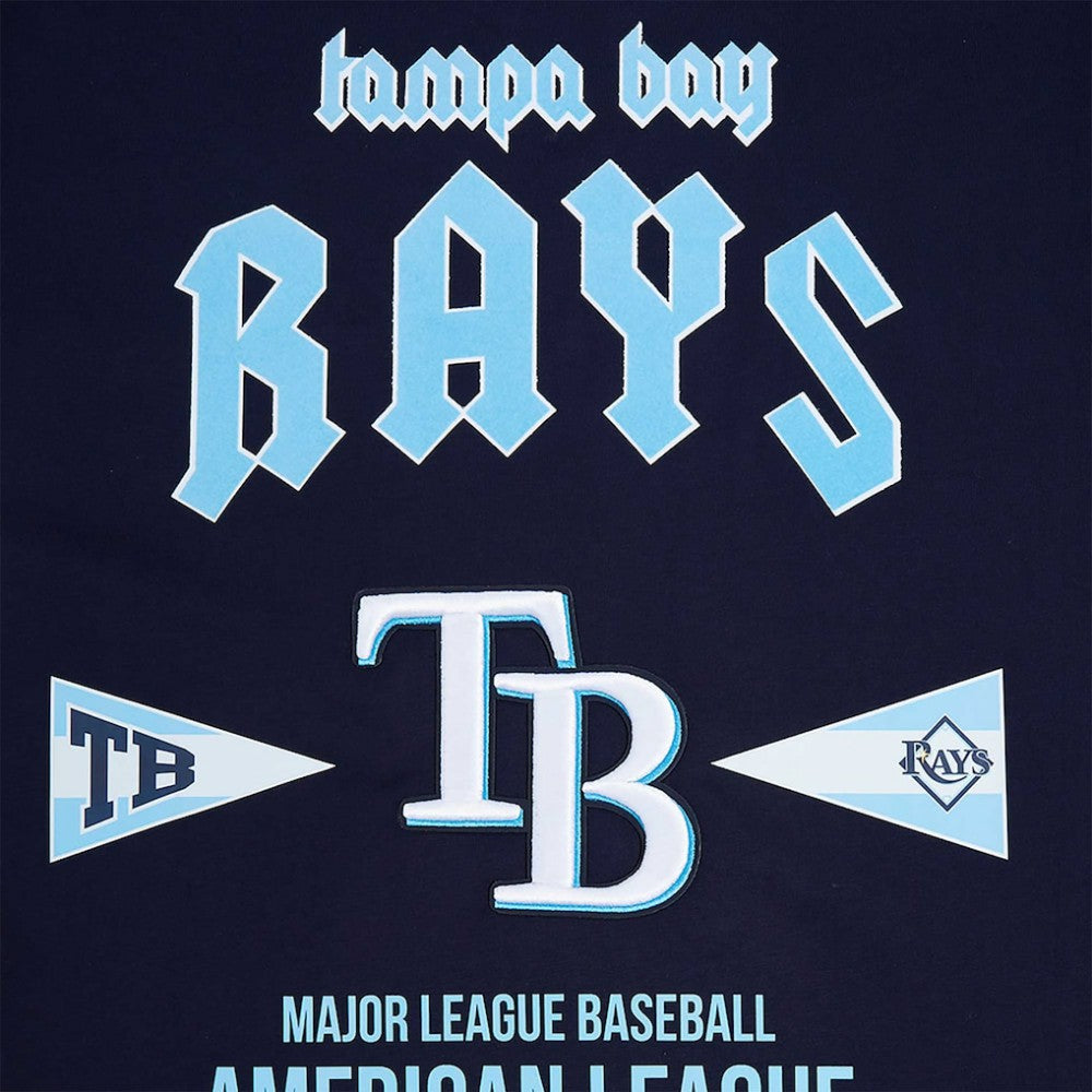 Tampa Bay Rays Pro Standard Oversized City Tour T-Shirt - Navy