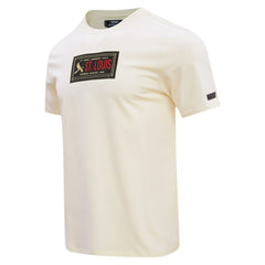St. Louis Cardinals Pro Standard Club Member Badge T-Shirt - Cream