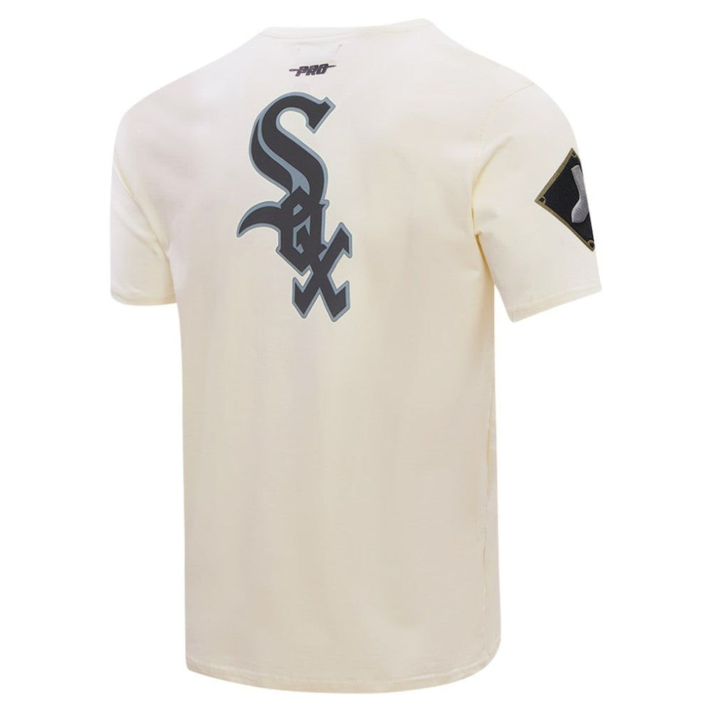 Chicago White Sox Pro Standard Club Member Badge T-Shirt - Cream
