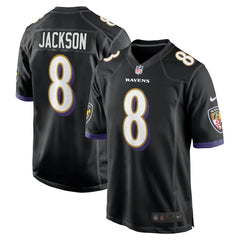 Lamar Jackson Baltimore Ravens Alternate Game Jersey - Black | Nike online