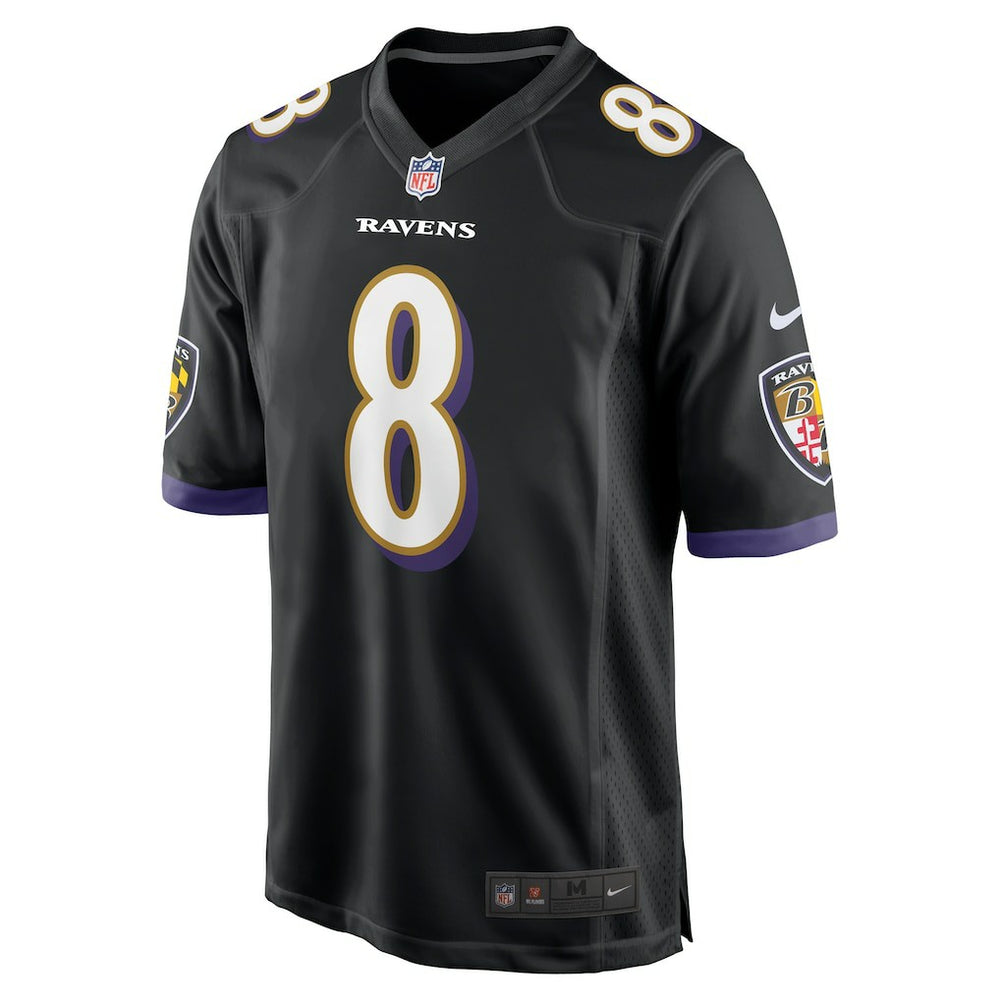 Lamar Jackson Baltimore Ravens Alternate Game Jersey - Black | Nike online