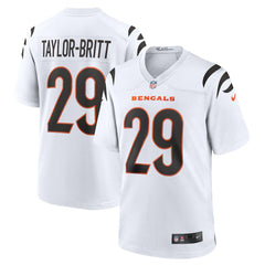 Cam Taylor-Britt Cincinnati Bengals Game Jersey - White | Nike cheap