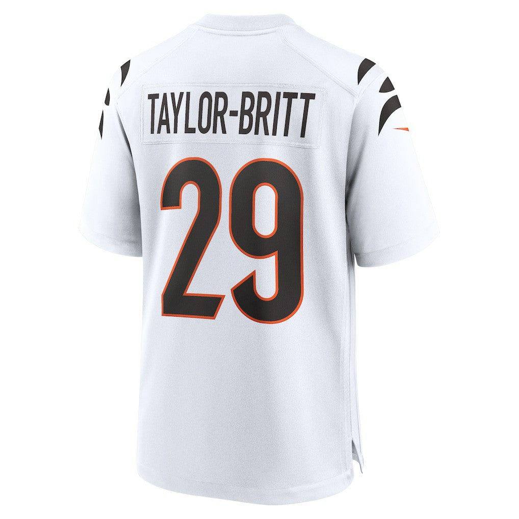 Cam Taylor-Britt Cincinnati Bengals Game Jersey - White | Nike cheap