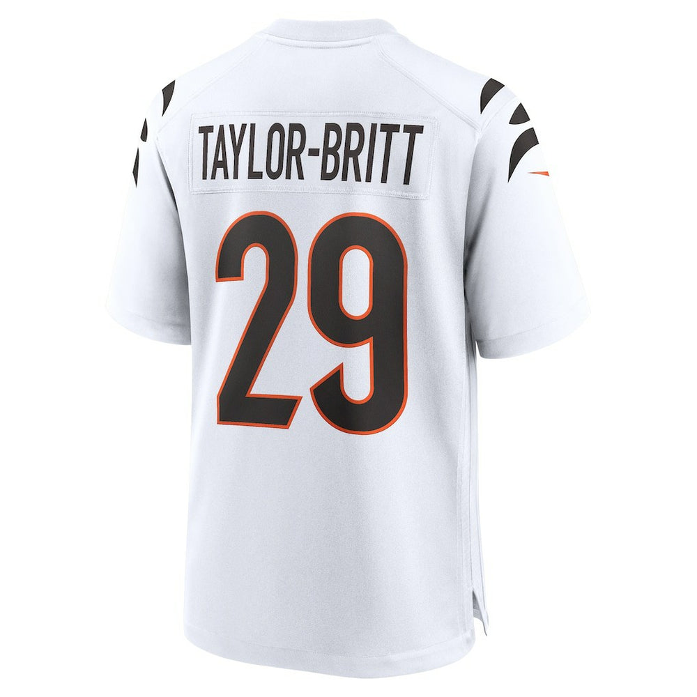 Cam Taylor-Britt Cincinnati Bengals Game Jersey - White | Nike cheap