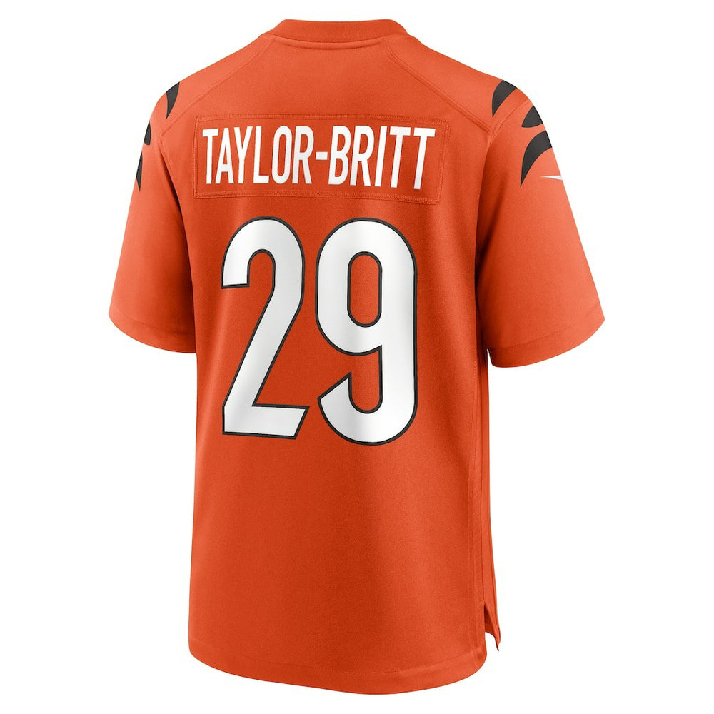 Cam Taylor-Britt Cincinnati Bengals Alternate Game Jersey - Orange | Nike online