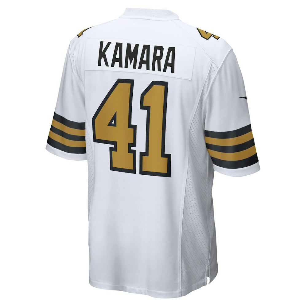 Alvin Kamara New Orleans Saints Alternate Game Jersey - White | Nike on sale
