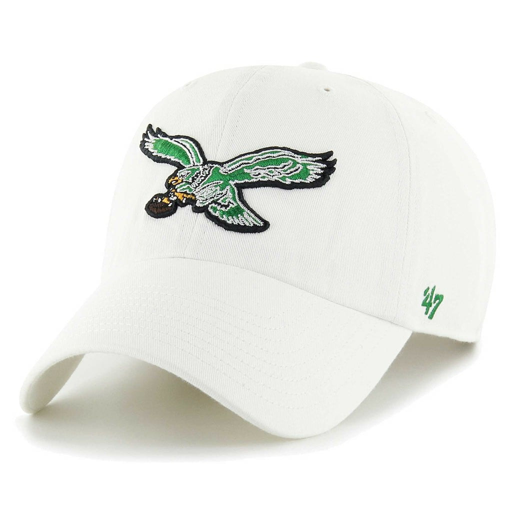 Philadelphia Eagles '47 Gridiron Classics Clean Up Adjustable Hat - White sale