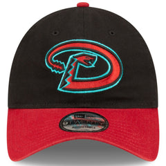 Arizona Diamondbacks Road Replica Core Classic 9TWENTY Adjustable Hat - Black/Red | New Era