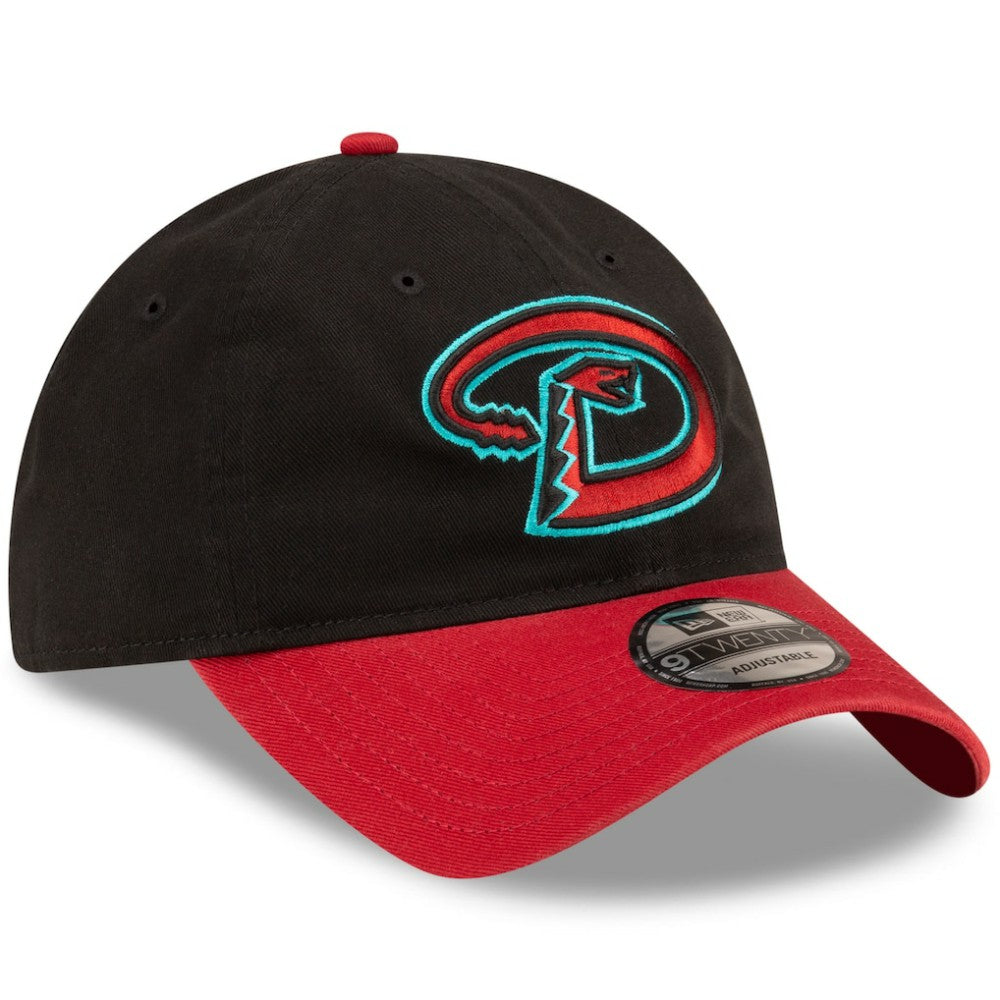 Arizona Diamondbacks Road Replica Core Classic 9TWENTY Adjustable Hat - Black/Red | New Era