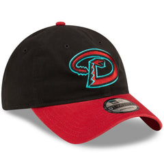 Arizona Diamondbacks Road Replica Core Classic 9TWENTY Adjustable Hat - Black/Red | New Era