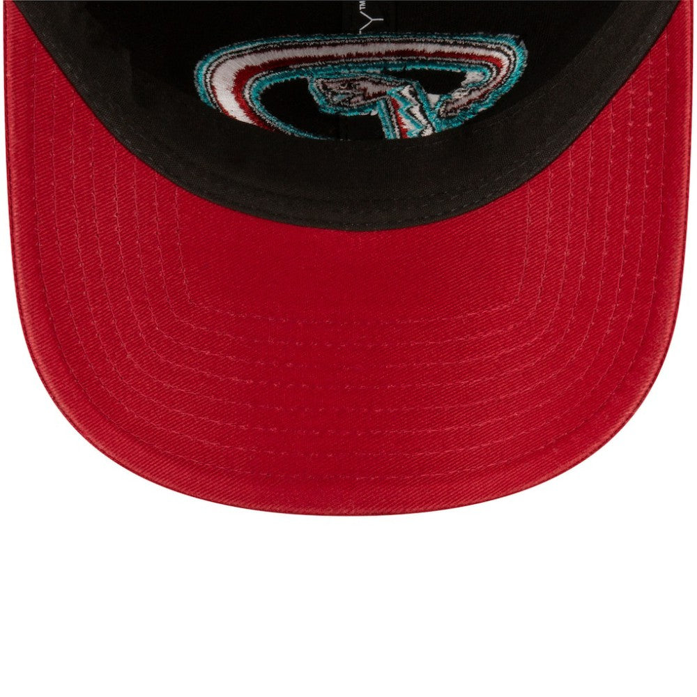 Arizona Diamondbacks Road Replica Core Classic 9TWENTY Adjustable Hat - Black/Red | New Era