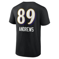 Mark Andrews Baltimore Ravens Team Wordmark Player Name & Number T-Shirt - Black cheap