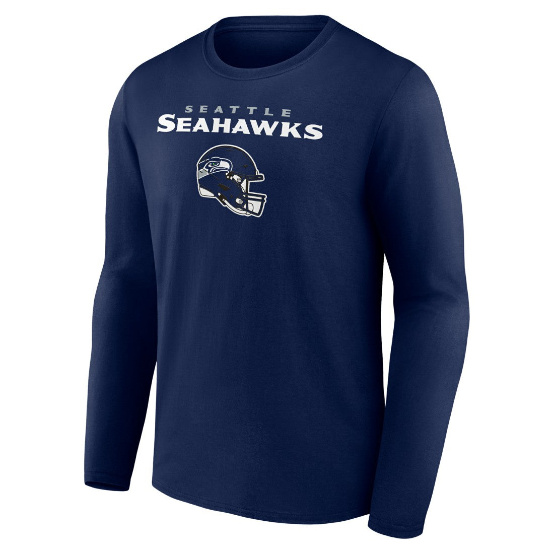 Jaxon Smith-Njigba Seattle Seahawks Team Wordmark Player Name & Number Long Sleeve T-Shirt - College Navy outlet