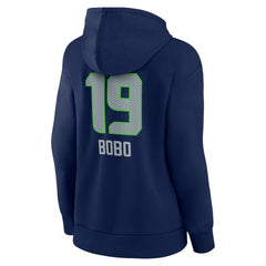 Jake Bobo Seattle Seahawks Women's Team Wordmark Player Name & Number Pullover Hoodie - College Navy discount