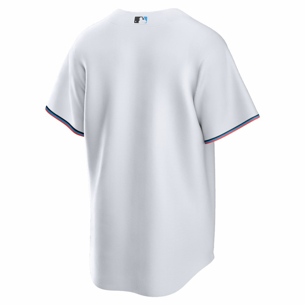 Miami Marlins Home Big & Tall Replica Jersey - White | Nike