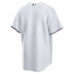 Miami Marlins Home Big & Tall Replica Jersey - White | Nike